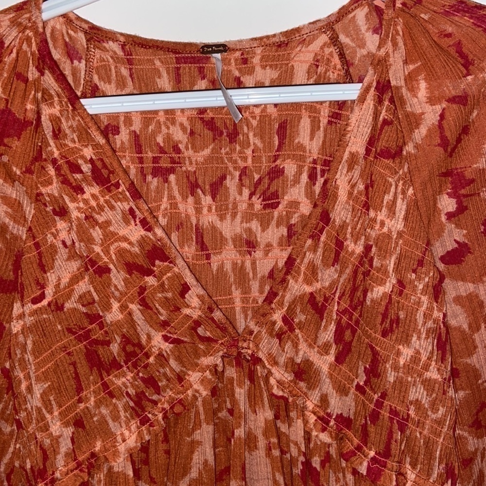 Free People Dark Romance tunic, size XS, EUC - Picture 6 of 12